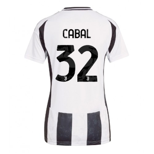 Fotbalové Dres Juventus Juan Cabal #32 Dámské Domácí 2024-25 Krátký Rukáv